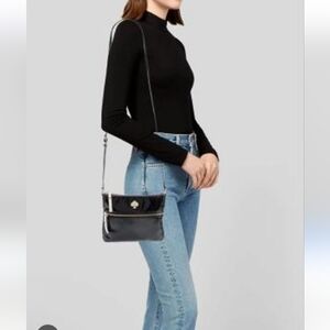 Kate Spade Black Patent Crossbody Bag